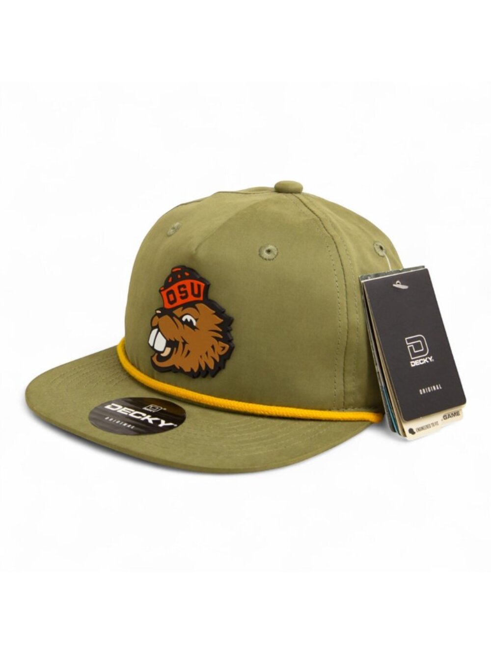 Oregon State Beavers Benny 3D Classic Rope Hat- Loden/ Amber